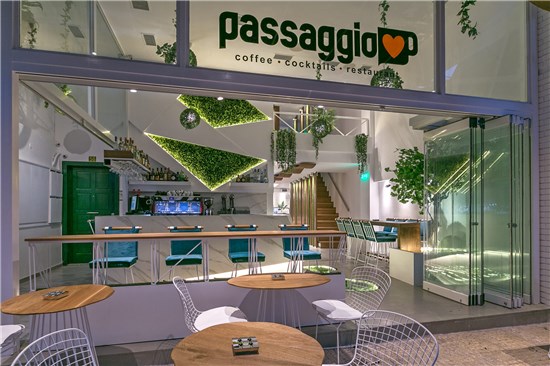 Κατασκευή Καφετέριας PASSAGGIO COFFEE - BAR -RESTAURANT, Περιστέρι