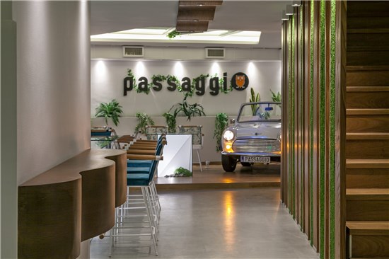 Κατασκευή Καφετέριας PASSAGGIO COFFEE - BAR -RESTAURANT, Περιστέρι